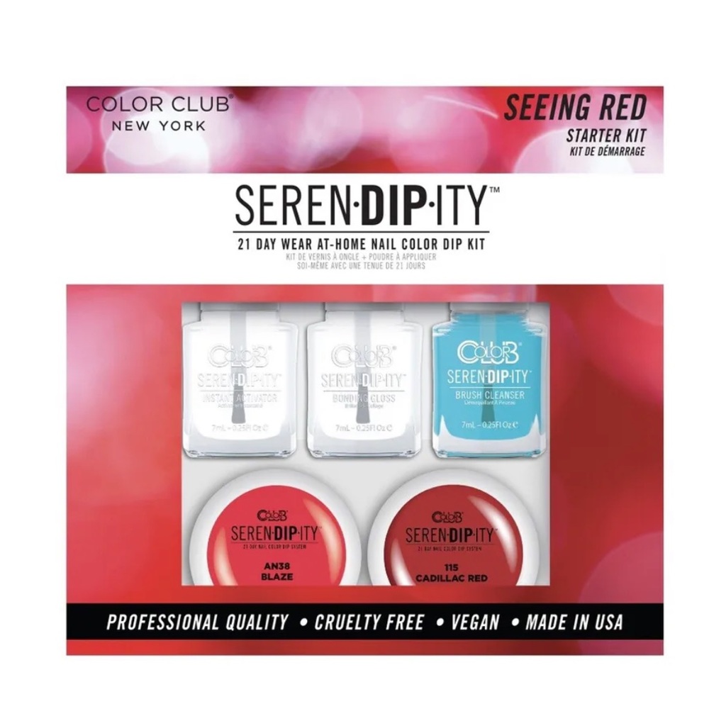 Color Club Seren-DIP-ity Dip Powder
Nail Art Starter Kit